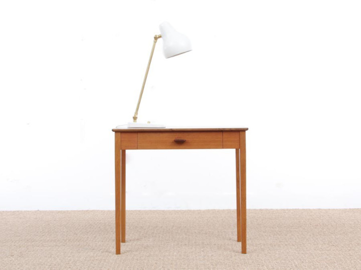 Mid-Century  modern scandinavian lamp table or bed table in teak