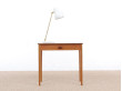 Mid-Century  modern scandinavian lamp table or bed table in teak