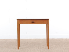 Mid-Century  modern scandinavian lamp table or bed table in teak