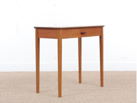 Mid-Century  modern scandinavian lamp table or bed table in teak