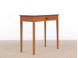 Petit table d'appoint ou chevet scandinave en teck