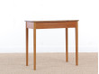 Petit table d'appoint ou chevet scandinave en teck