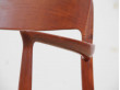 Mid-Century  modern scandinavian armchair in teak model 56 by Niels O. Møller