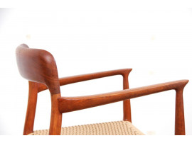 Mid-Century  modern scandinavian armchair in teak model 56 by Niels O. Møller