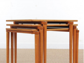 Mid-Century  modern scandinavian nesting tables