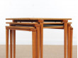 Mid-Century  modern scandinavian nesting tables