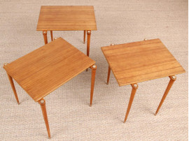 Mid-Century  modern scandinavian nesting tables