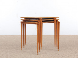 Mid-Century  modern scandinavian nesting tables