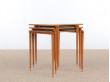 Mid-Century  modern scandinavian nesting tables