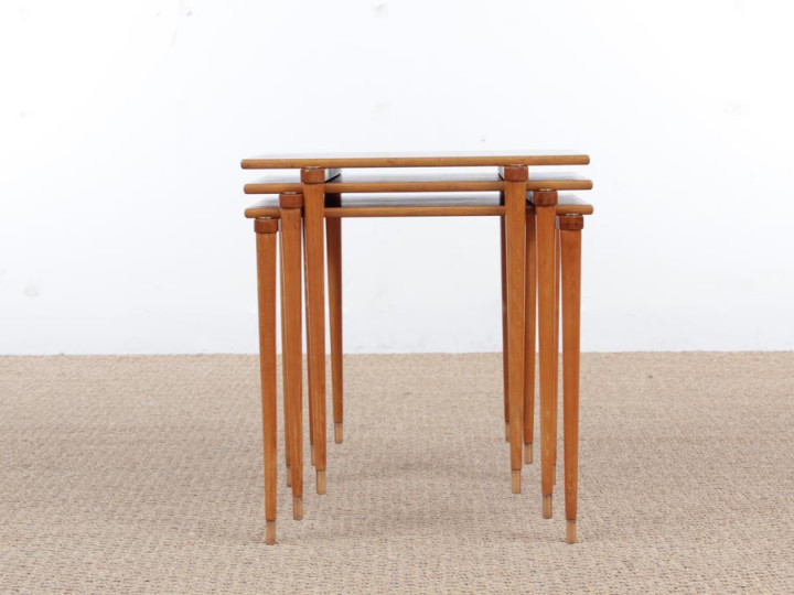 Mid-Century  modern scandinavian nesting tables