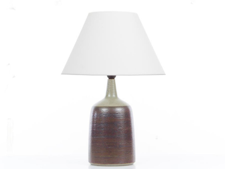 Grande lampe scandinave de table en céramique 