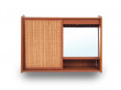 Mid-Century  modern scandinavian bathroom cabinet in teak