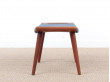 Mid-Century  modern scandinavian "papa bear" stool AP-29 by Hans Wegner for AP Stolen. 