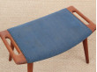 Mid-Century  modern scandinavian "papa bear" stool AP-29 by Hans Wegner for AP Stolen. 