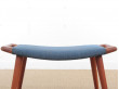 Mid-Century  modern scandinavian "papa bear" stool AP-29 by Hans Wegner for AP Stolen. 