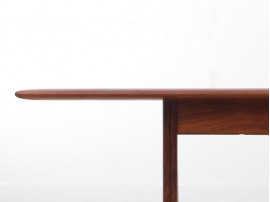 Mid-Century  modern scandinavian coffee table in Rio rosewood