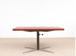 Mid-Century  modern ajustable coffe/dining table in teak by Wilhelm Renz