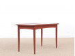 Mid-Century  modern scandinavian side table in teak