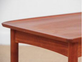 Mid-Century  modern scandinavian side table in teak