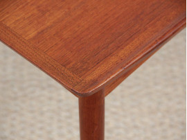 Mid-Century  modern scandinavian side table in teak