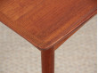 Mid-Century  modern scandinavian side table in teak