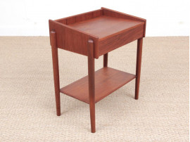 Mid-Century  modern scandinavian bedside teak table by Børge Mogensen, model 148