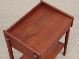 Mid-Century  modern scandinavian bedside teak table by Børge Mogensen, model 148