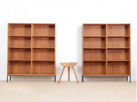 Mid modern scandinavian bookcase in oak by Borge Mogensen for FDB Møbler