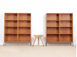 Mid modern scandinavian bookcase in oak by Borge Mogensen for FDB Møbler