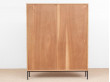 Mid modern scandinavian bookcase in oak by Borge Mogensen for FDB Møbler