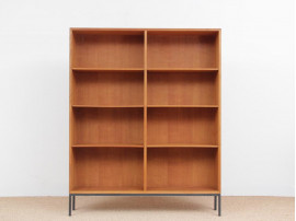 Mid modern scandinavian bookcase in oak by Borge Mogensen for FDB Møbler