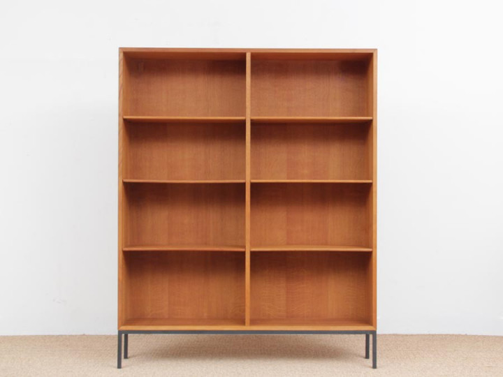 Mid modern scandinavian bookcase in oak by Borge Mogensen for FDB Møbler