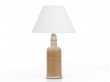 Mid century modern scandinavian ceramic  lamp by Herman kahler