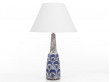 Mid century modern scandinavian ceramic  lamp by Marianne Starck