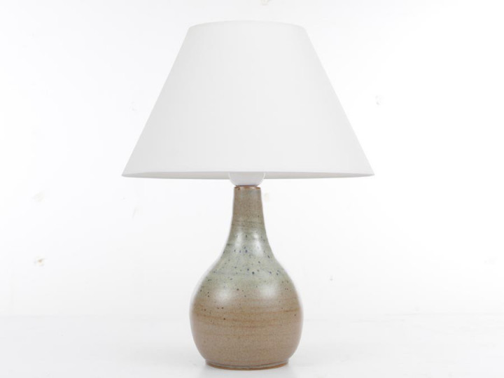 Mid century modern ceramic small lamp