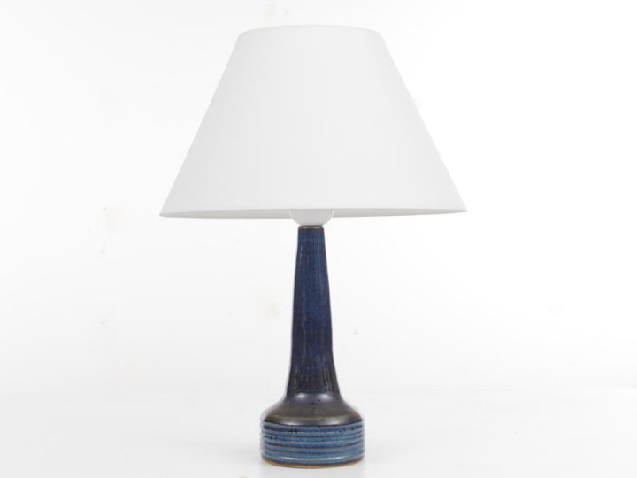 Mid century modern ceramic small lamp