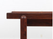 Mid-Century danish serving cart in Rio rosewood by Poul Hundevad