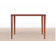 Mid century modern scandinavian teak coffee table with ceramic tiles by H.W. Klein