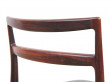 Mid-Century  modern scandinavian set of 6 rosewood chairs modele 61 by Harry Østergaard