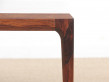 Mid-Century Modern Danish  square coffee table in Rio rosewood by Johannes Andersen