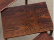 Mid-Century  modern scandinavian nesting tables in Rio rosewood