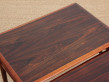 Mid-Century  modern scandinavian nesting tables in Rio rosewood by Poul Hundevad