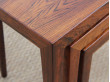 Mid-Century  modern scandinavian nesting tables in Rio rosewood by Severin Hansen