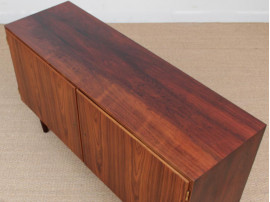 Mid-Century  modern scandinavian little sideboard in Rio rosewood by Poul Hundevad