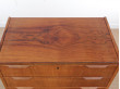 Mid-Century  modern scandinavian chest of drawer in Rio rosewood 