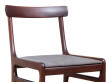 Mid-Century  modern scandinavian set of 6 dining chairs model Rungstedlund in mahogany by Ole Wanscher