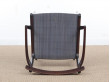 Mid-Century  modern scandinavian pait of 2 armchairs model Rungstedlund in mahogany by Ole Wanscher