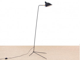 Standing lamp 1 arm by Serge Mouille, new edition