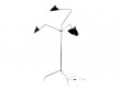 Standing lamp 3 arms by Serge Mouille, new edition