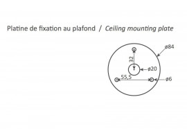 Wall sconce with rotating arms by Serge Mouille, new edition